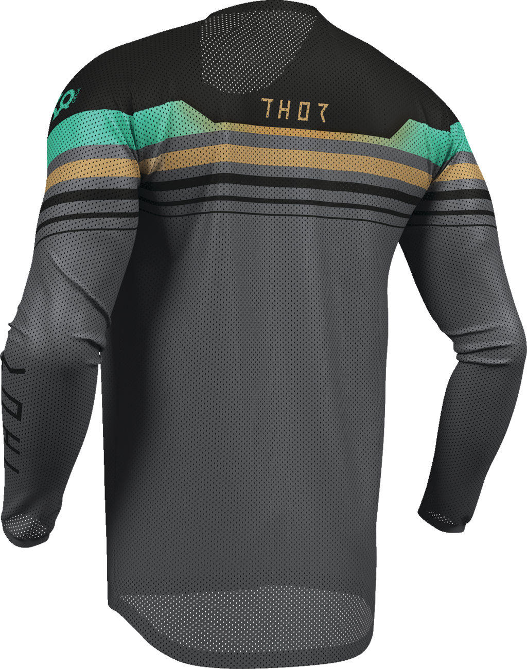THOR, THOR Launchmode Air Raptor Jersey Large Black/Charcoal - Part Number 2910-8432