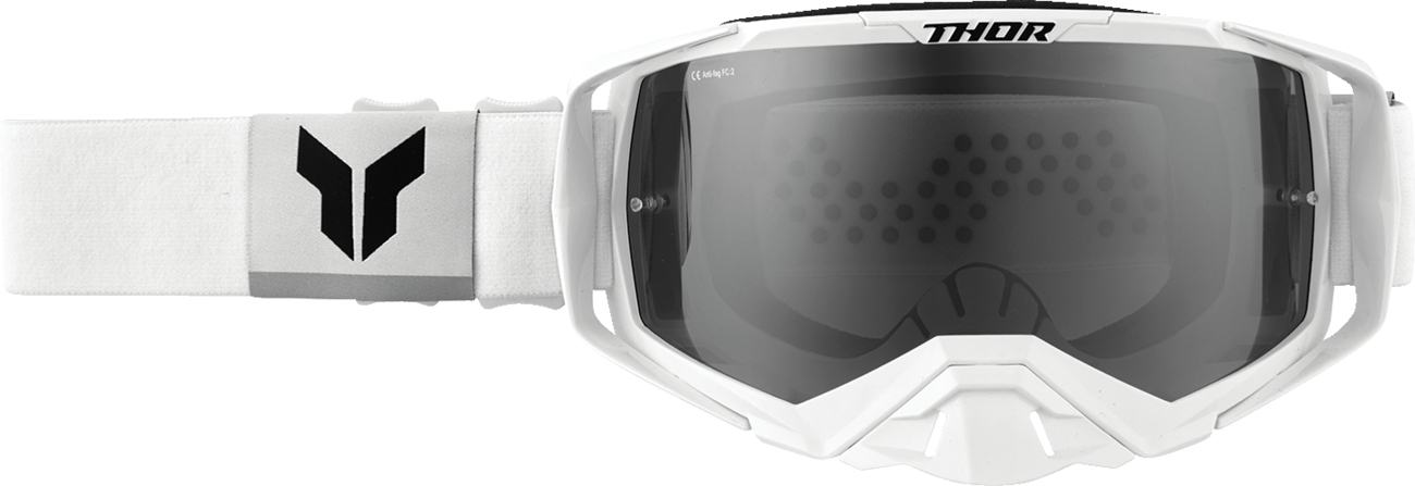 THOR, THOR Activate Goggle - Iconic White with Mirror Lens (Part #2601-3705)