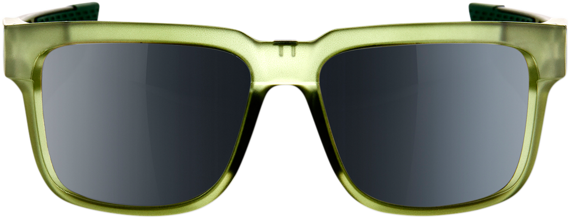 100% Type-S Sunglasses - Olive - Black Mirror 61032-296-61 - Howling Moto