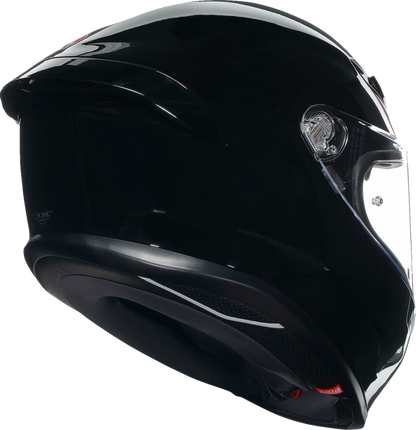 AGV K6 S Helmet - Black, XL - Advanced Safety and Aerodynamic Design