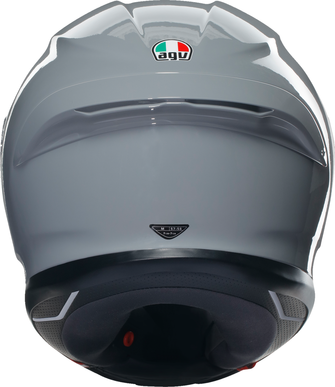 AGV K6 S Helmet Nardo Gray Medium Part 2118395016012M – Lightweight, Aerodynamic Motorcycle Helmet with Advanced Ventilation and Safety Features