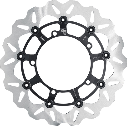 GBRAKES Front GBDU042 Brake Rotor for Sportbikes and V-Twin Builds