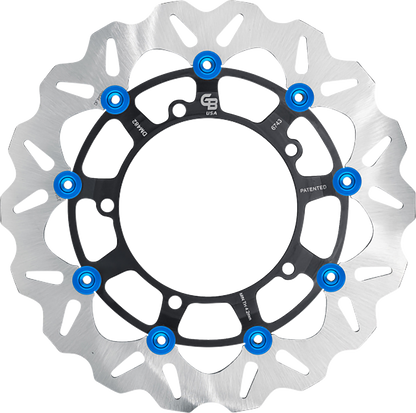 GBRAKES Front GBDU042 Brake Rotor for Sportbikes and V-Twin Builds