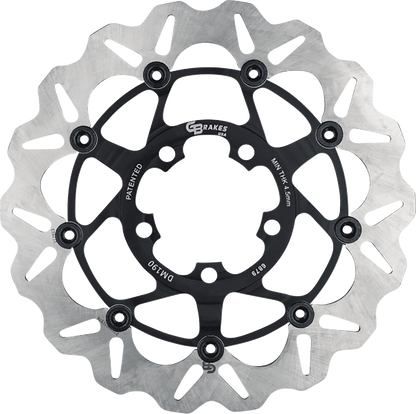 GBRAKES Front GBDU040 Brake Rotor for Sportbikes and V-Twin Cruisers