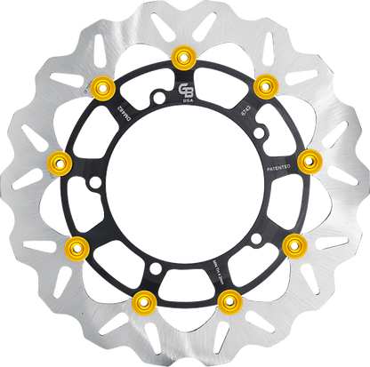 GBRAKES Front GBDU042 Brake Rotor for Sportbikes and V-Twin Builds
