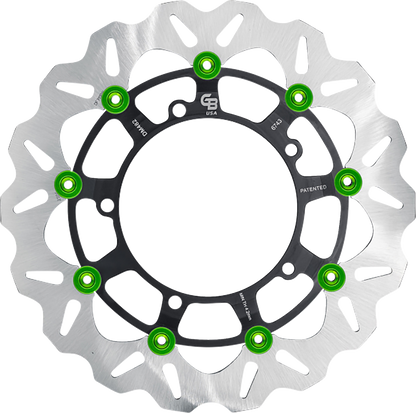 GBRAKES Front GBDU042 Brake Rotor for Sportbikes and V-Twin Builds