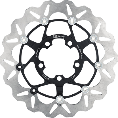 GBRAKES Front GBDU040 Brake Rotor for Sportbikes and V-Twin Cruisers