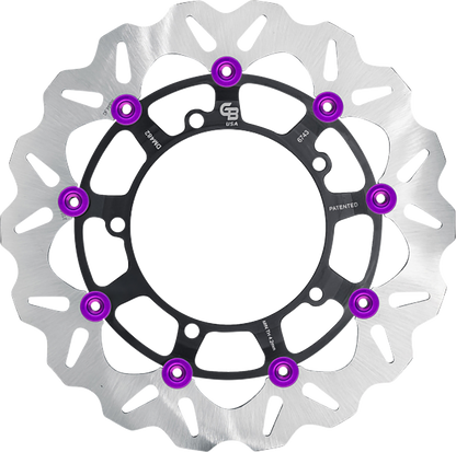 GBRAKES Front GBDU042 Brake Rotor for Sportbikes and V-Twin Builds