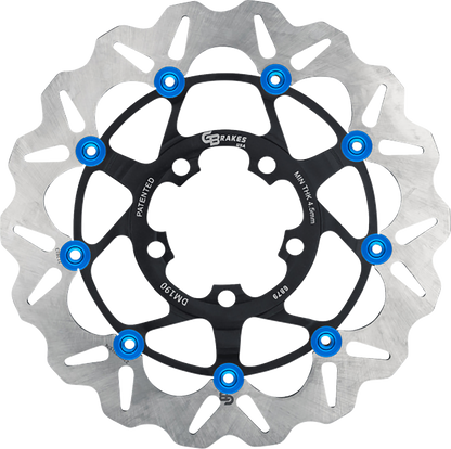 GBRAKES Front GBDU040 Brake Rotor for Sportbikes and V-Twin Cruisers