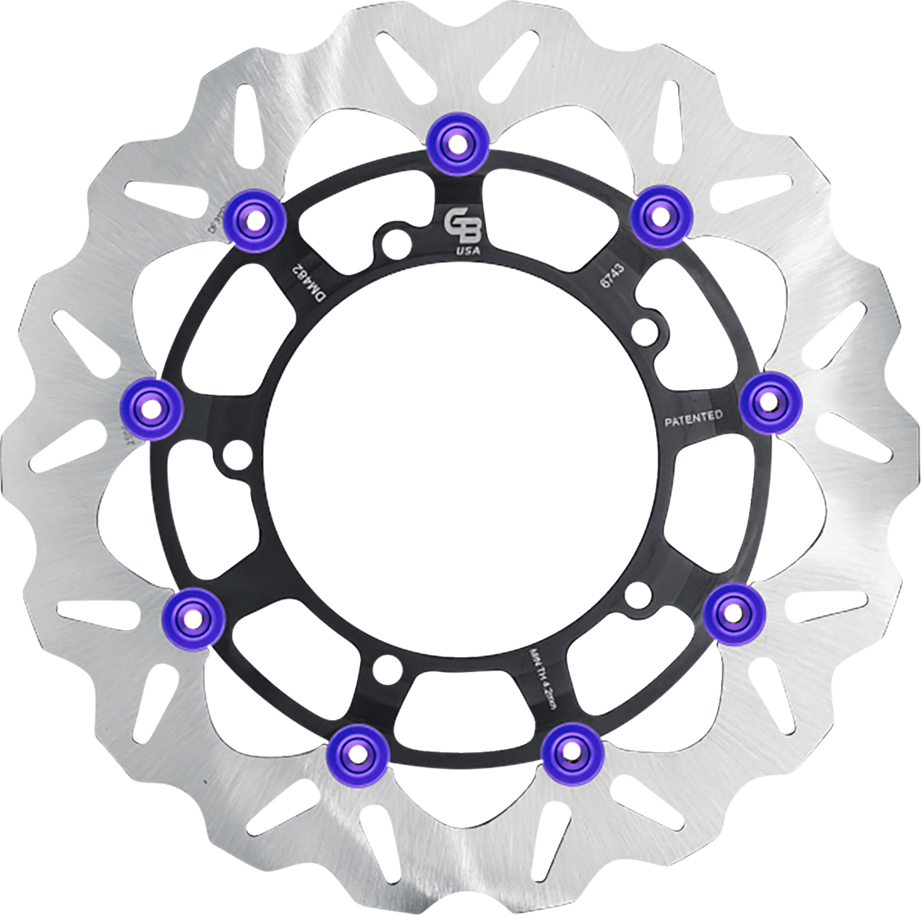 GBRAKES Front GBDU042 Brake Rotor for Sportbikes and V-Twin Builds