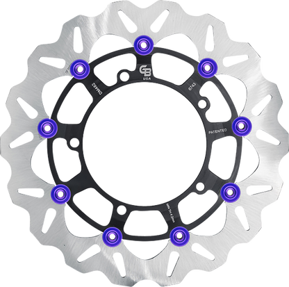 GBRAKES Front GBDU042 Brake Rotor for Sportbikes and V-Twin Builds