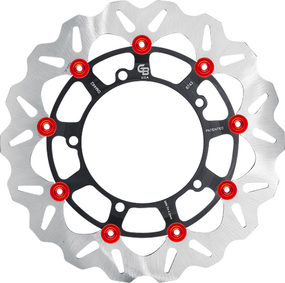 GBRAKES Front GBDU042 Brake Rotor for Sportbikes and V-Twin Builds