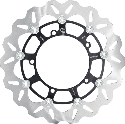 GBRAKES Front GBDU042 Brake Rotor for Sportbikes and V-Twin Builds