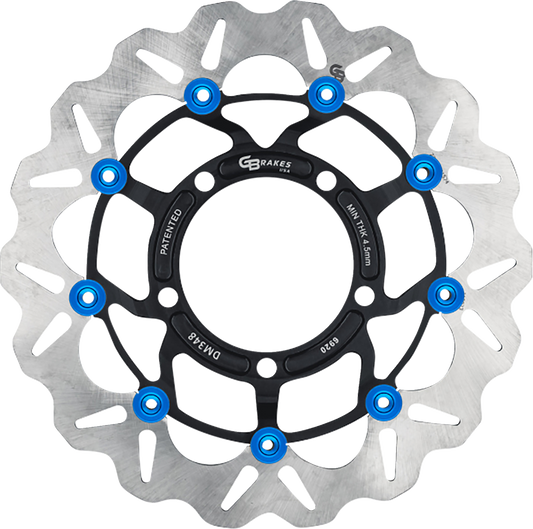 GBRAKES Front GBDU039 Brake Rotor for High-Performance Sportbikes and V-Twin Builds