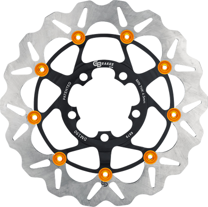 GBRAKES Front GBDU040 Brake Rotor for Sportbikes and V-Twin Cruisers