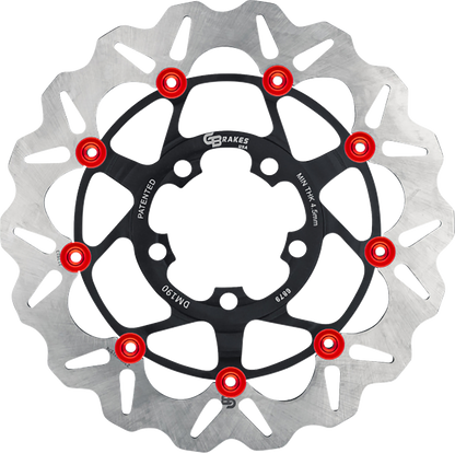 GBRAKES Front GBDU040 Brake Rotor for Sportbikes and V-Twin Cruisers