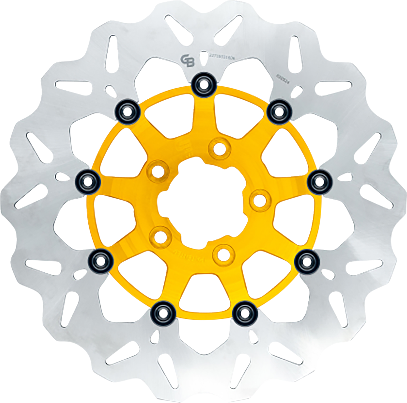 GBRAKES Front Gold Brake Rotor GBDU005 - High-Performance 420 High-Carbon Steel