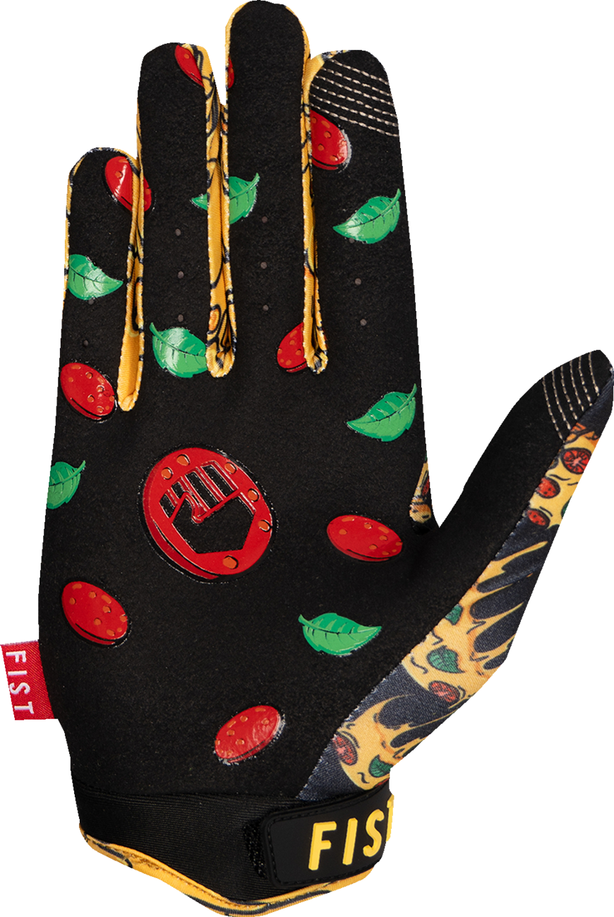 FIST HANDWEAR Strapped Slice of Heaven cycling gloves in 2XS with padded palms and secure straps for superior grip and comfort.