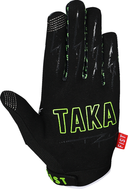 FIST Handwear Taka Higashino Cali Roll Gloves in XS with black straps and branding, designed for comfortable hand support.