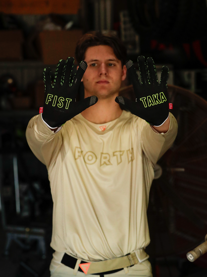 FIST Handwear Taka Higashino Cali Roll Gloves in XS with strapped design, featuring a stylish martial arts or fitness glove look.