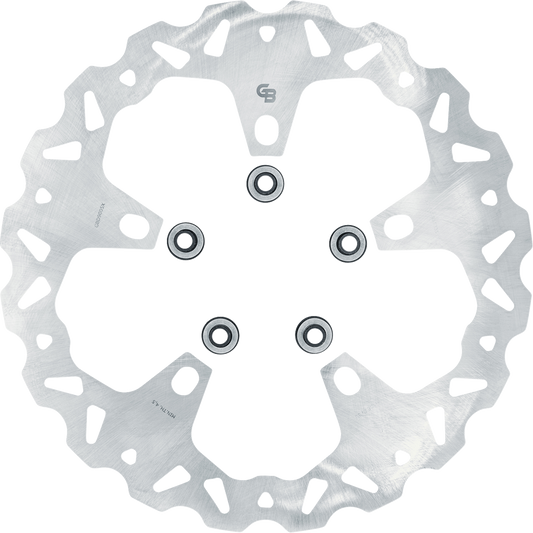 GBRAKES Wave® Front Brake Rotor 13" GBD9005X for Enhanced Performance