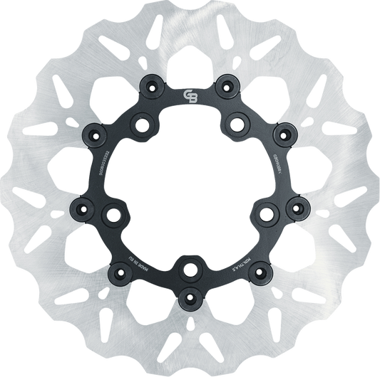 GBRAKES GBD9008X 300mm Rear Brake Rotor for High-Performance Street and Off-Road Bikes