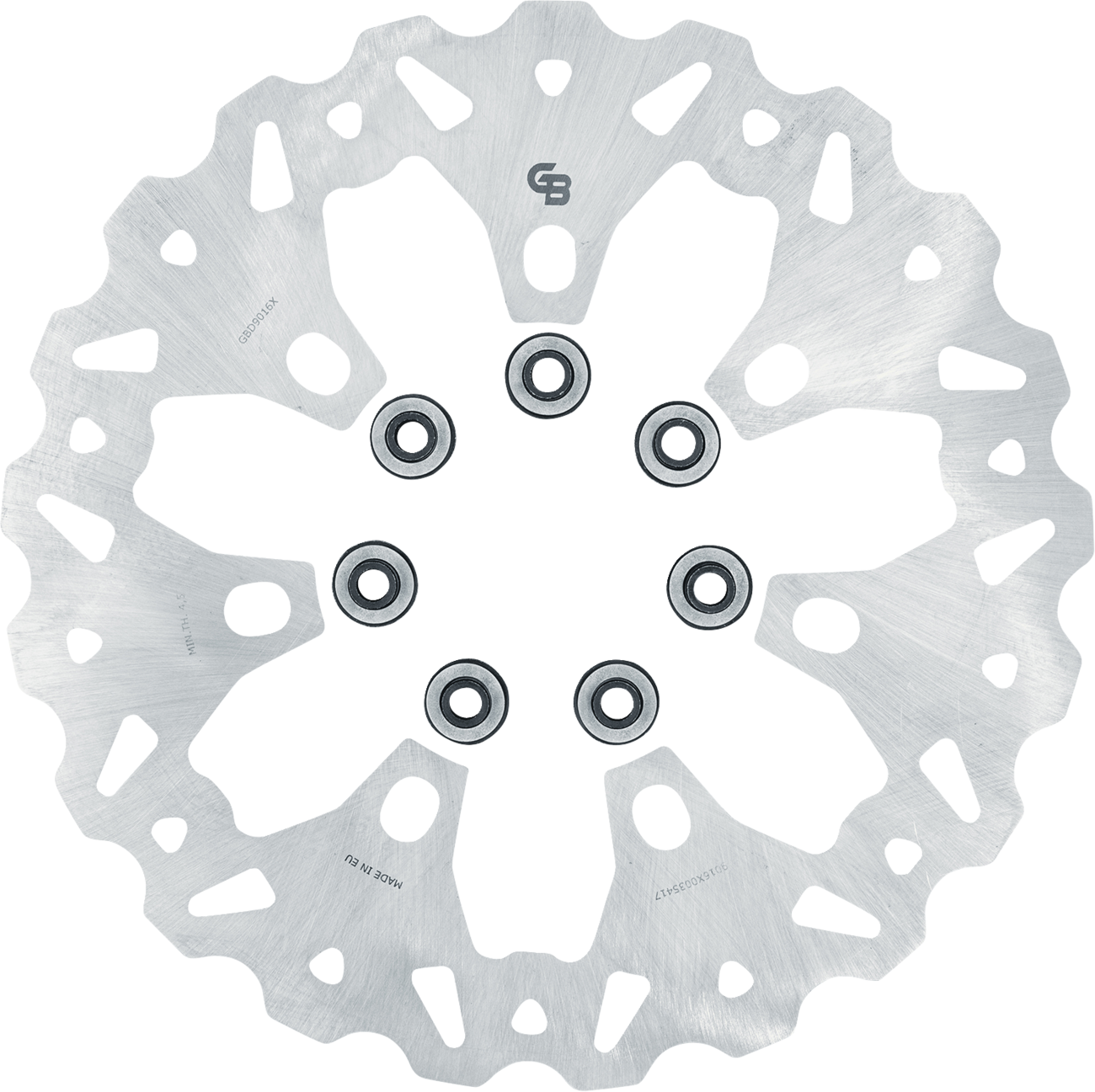 GBRAKES GBD9016X 12-inch front brake rotor for high-performance street and off-road bikes, shown in the image.