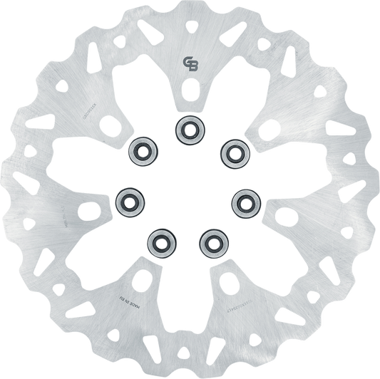 GBRAKES GBD9016X 12-Inch Front Brake Rotor for High-Performance Street and Off-Road Bikes