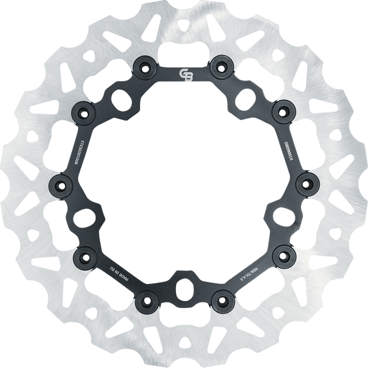 GBRAKES GBD9001X Front 300 mm Brake Rotor for High-Performance Street, Touring, and Off-Road Bikes