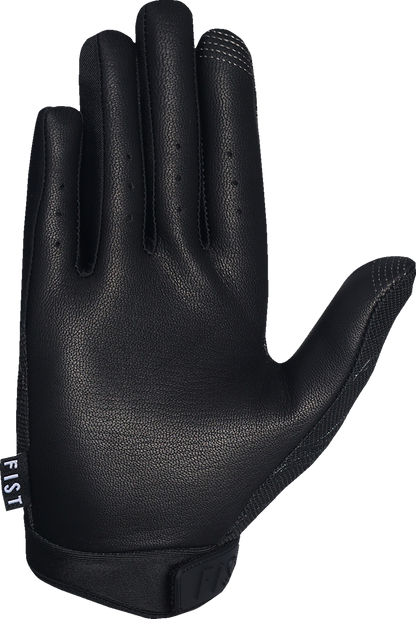 Black FIST HANDWEAR Drag Specialties motorcycle gloves in size 2XS with reinforced palms and adjustable wrist straps.