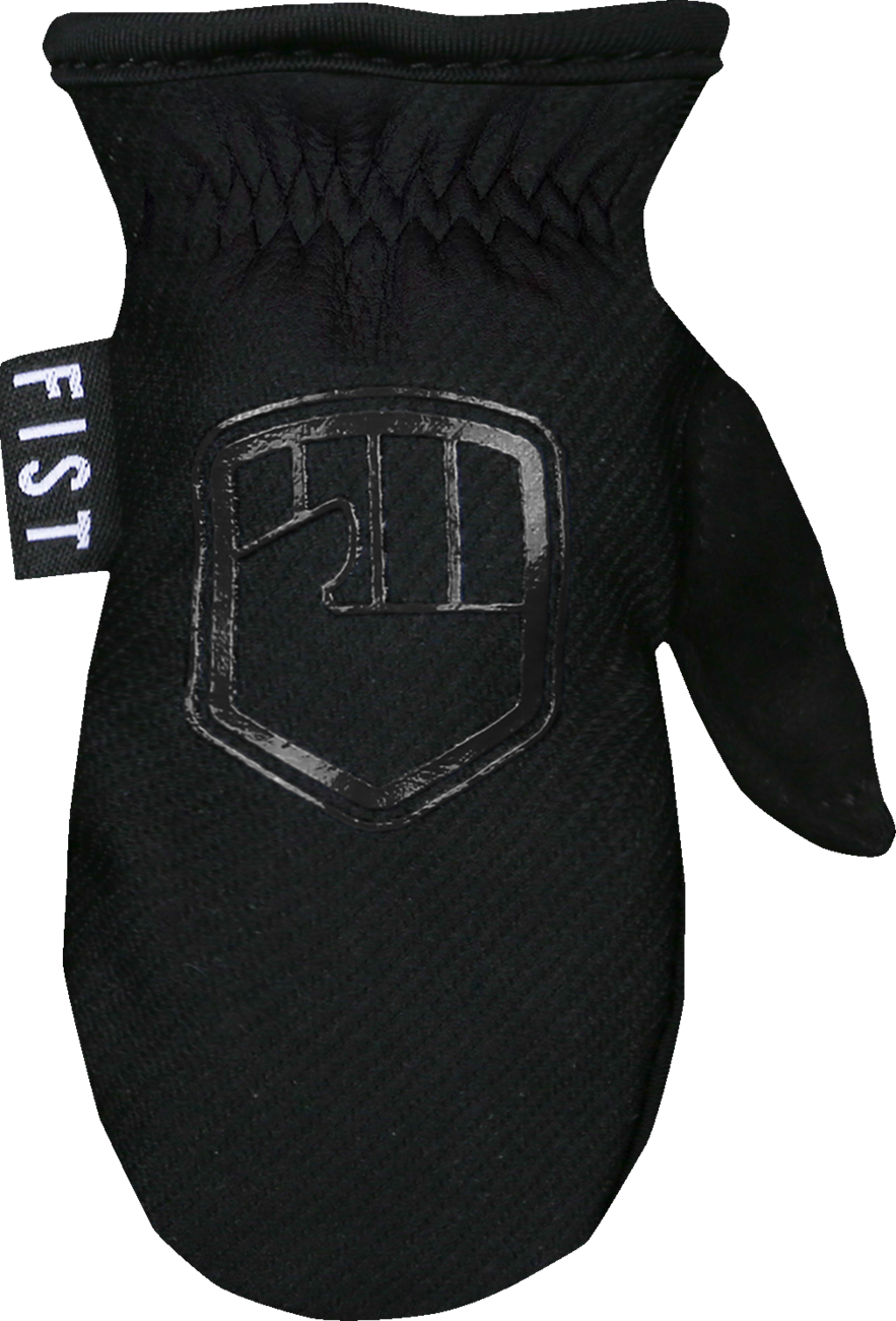 FIST HANDWEAR Stocker Baby Mitts in loose fit for ages 1-3, showing soft fabric and secure wrist band on a white background.