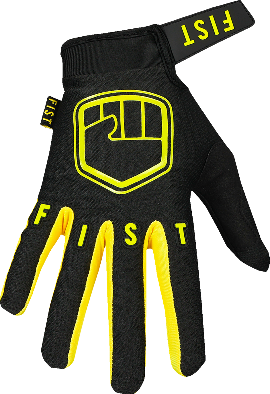 FIST Handwear Strapped Stocker Gloves - Fluoro Yellow, 2XL, Part Number F-GS-01130-2XL