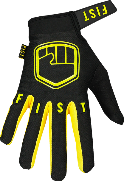 FIST Handwear Strapped Stocker Gloves - Fluoro Yellow, 2XL, Part Number F-GS-01130-2XL