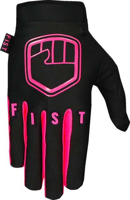 FIST Handwear Strapped Stocker Gloves - Fluoro Pink, Medium F-GS-01131-M