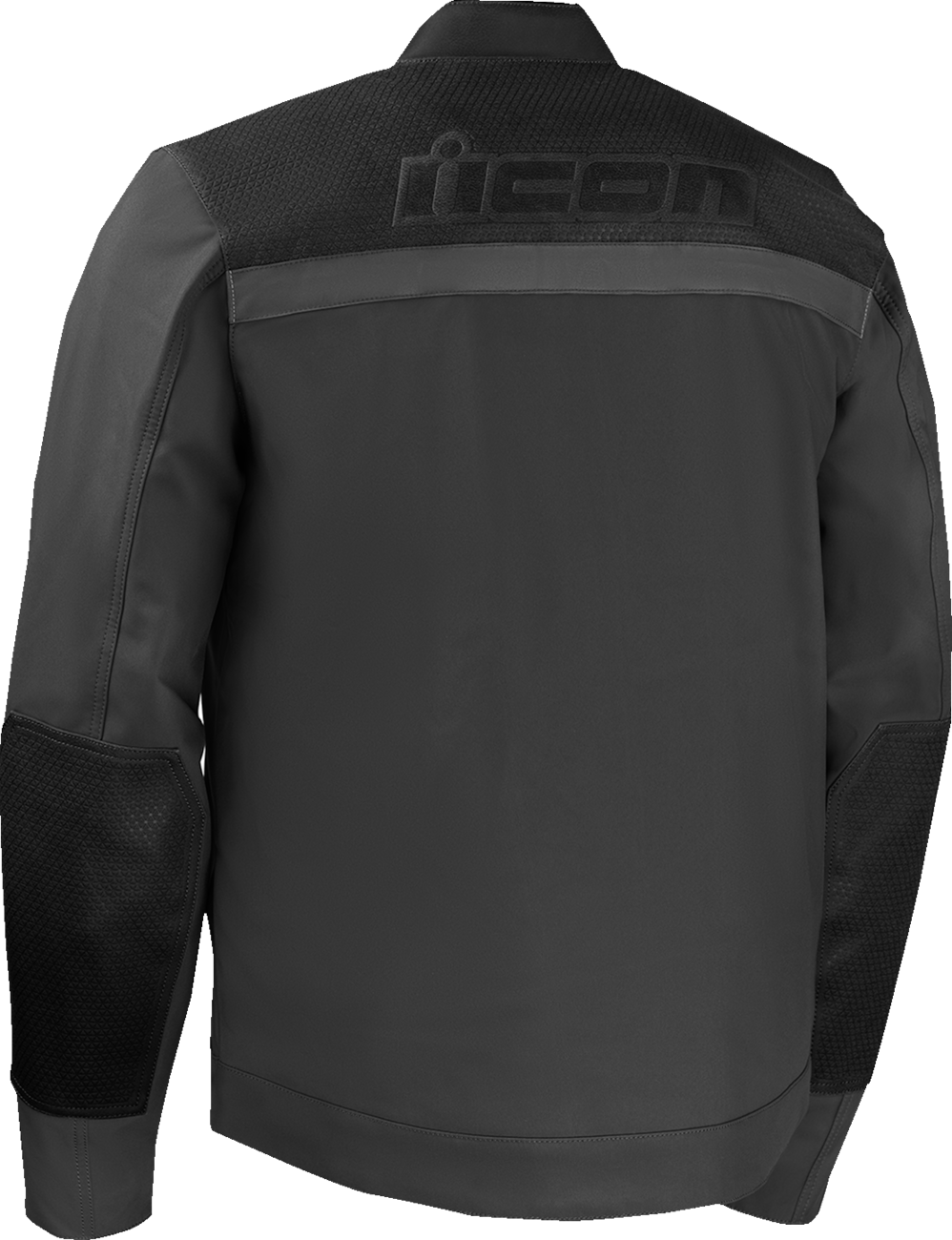 Men's ICON Midhawk™ Jacket in black, featuring a stylish mid-length design with a hood and zip-up front.
