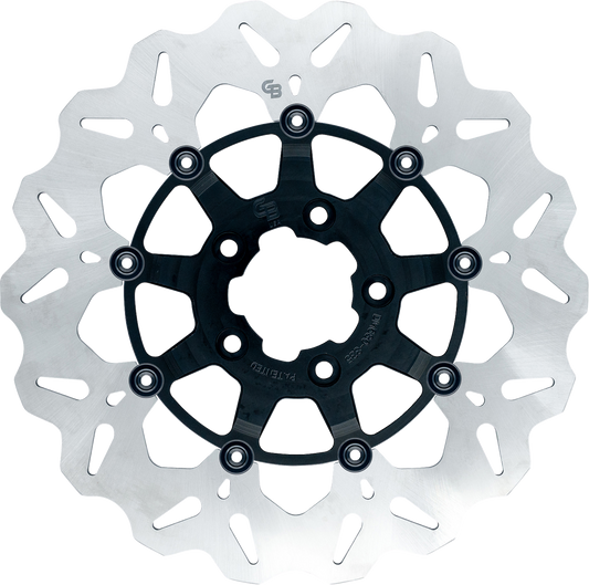 GBRAKES Front Brake Rotor GBDU001 – High-Performance Black Disc for Enhanced Stopping Power