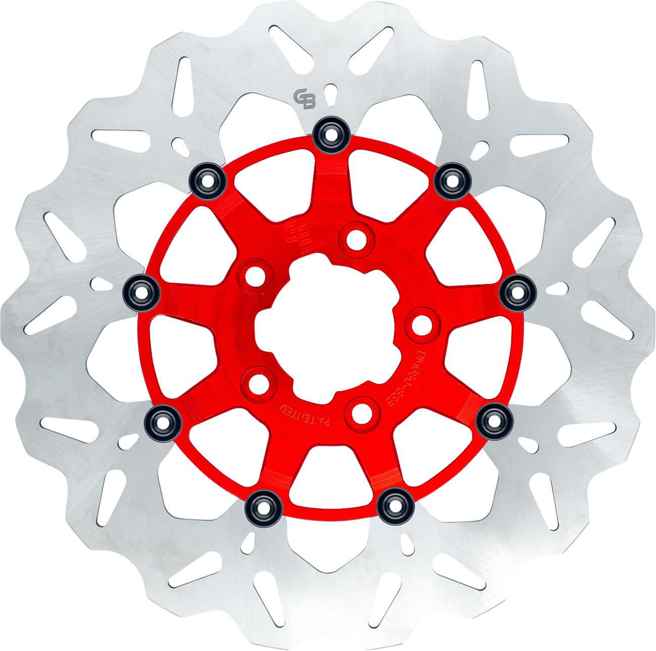 GBRAKES Front Red Brake Rotor GBDU019 - High-Performance Disc for Enhanced Braking