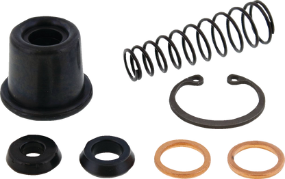 Moose Offroad Master Cylinder Rebuild Kit 18-1134 for Nissin brake systems, showing various rebuild components on a white background.