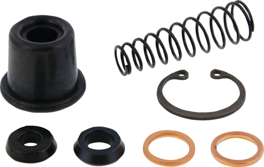 Moose Offroad Master Cylinder Rebuild Kit 18-1134 for Nissin brake systems, showing various rebuild components on a white background.