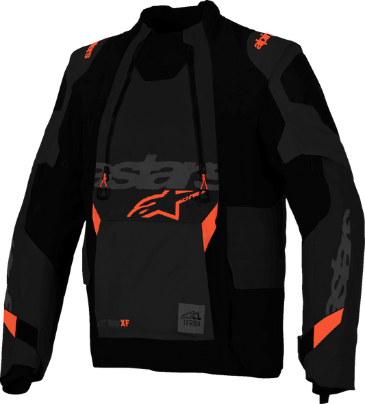 ALPINESTARS, Alpinestars Halo Pro Drystar® XF Laminated Motorcycle Jacket - Black/Dark Shadow, Medium