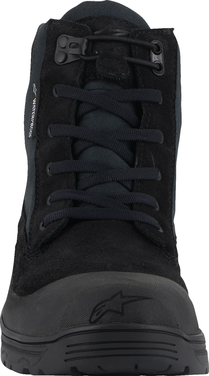 Alpinestars Women's Judy waterproof riding boots in black, US 11, with sturdy leather construction and ankle support.