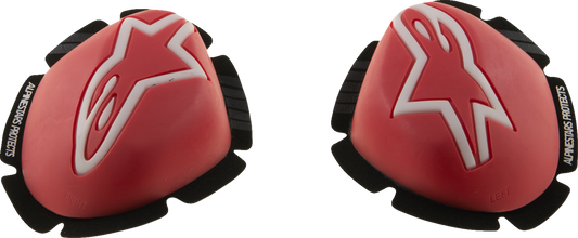 ALPINESTARS, Alpinestars GP Tech Knee Sliders - Red/White Part 6400126-32