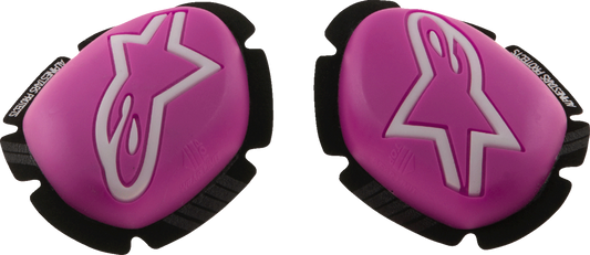 ALPINESTARS, Alpinestars GP Plus Knee Sliders - Pink Fluo/White (Part #6400226-3117)