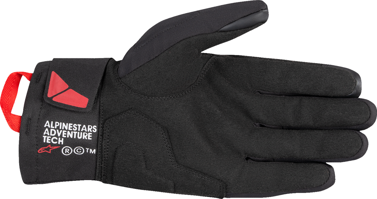 Alpinestars XT-3 Drystar insulated gloves in black, size 3XL, featuring textured palms and adjustable wrist straps.