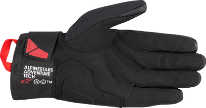 Alpinestars XT-3 Drystar insulated gloves in black, size 3XL, featuring textured palms and adjustable wrist straps.
