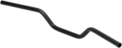 Black BILTWELL Tracker Handlebar for motorcycles, 7/8 inch smooth design, suitable for custom bike builds.