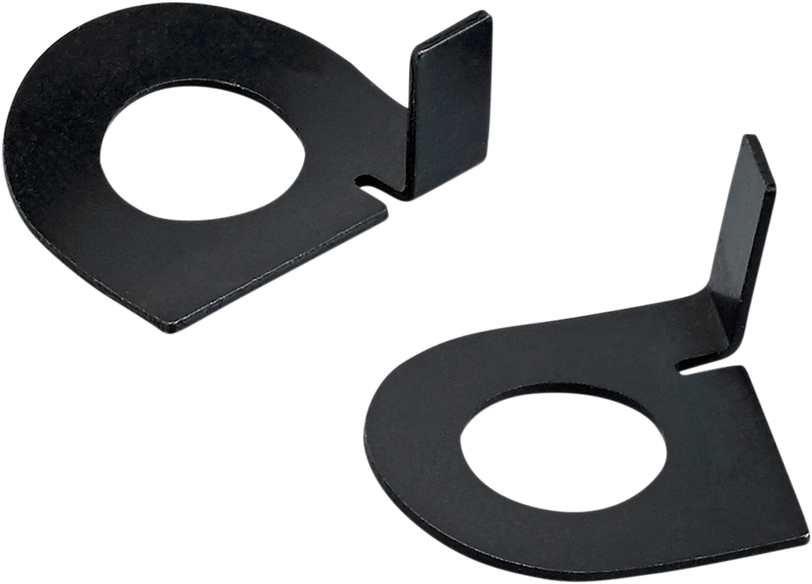 Bill's Exhausts BILTWELL footpeg lift washer body part, metal component used for motorcycle footpeg installation or adjustment.