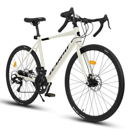 Hycline Dorace SLR 700x28C bicycle tire mounted on a bike wheel, showing tread pattern and sidewall details.