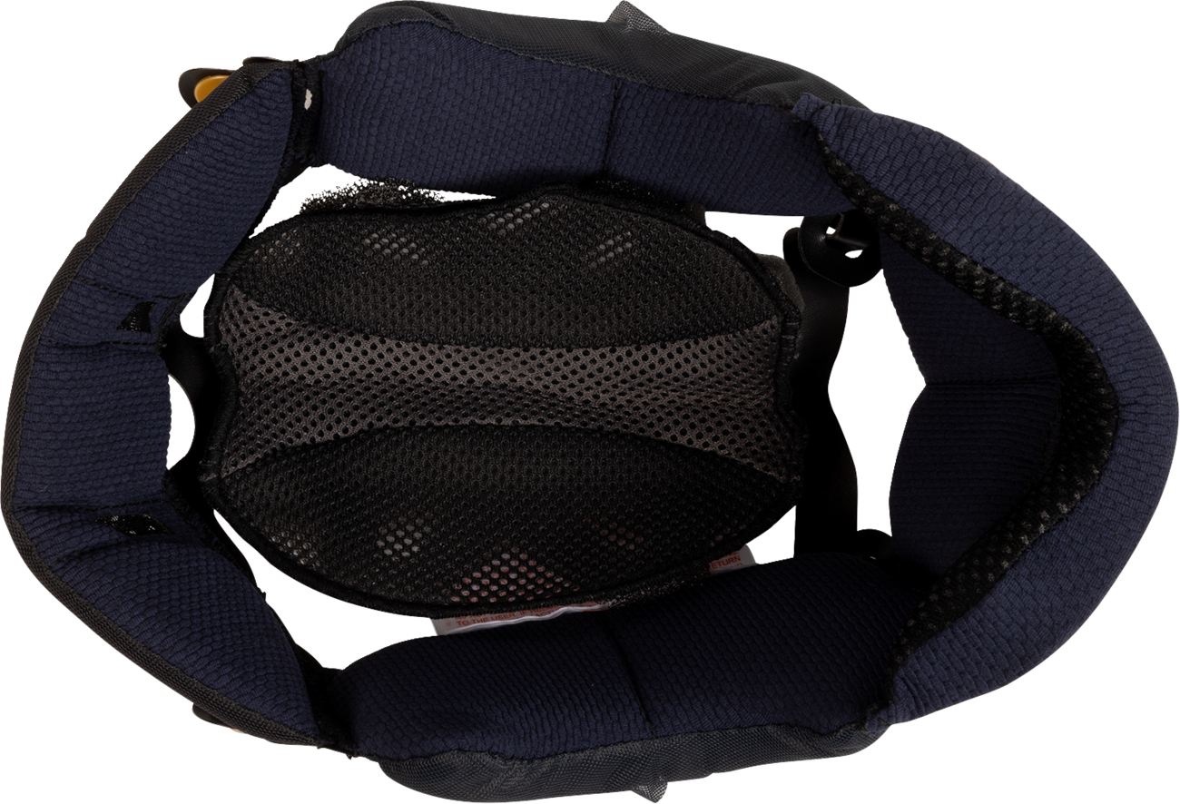 ARAÏ HELMETS XD-5 interior pad, 7 mm thickness, part number 075469, close-up of helmet interior padding in black