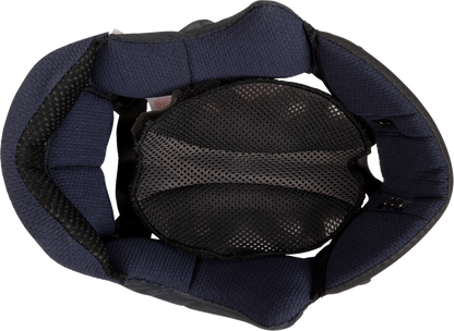 ARAİ Helmets XD-5 interior pad, 7mm thickness, showing close-up of foam and fabric lining for helmet comfort and fit.